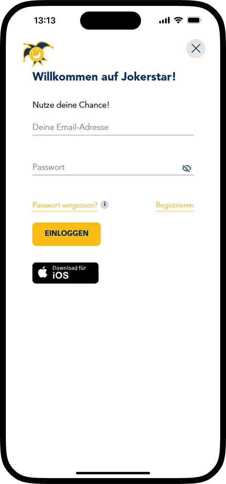 Jokerstar Einloggen